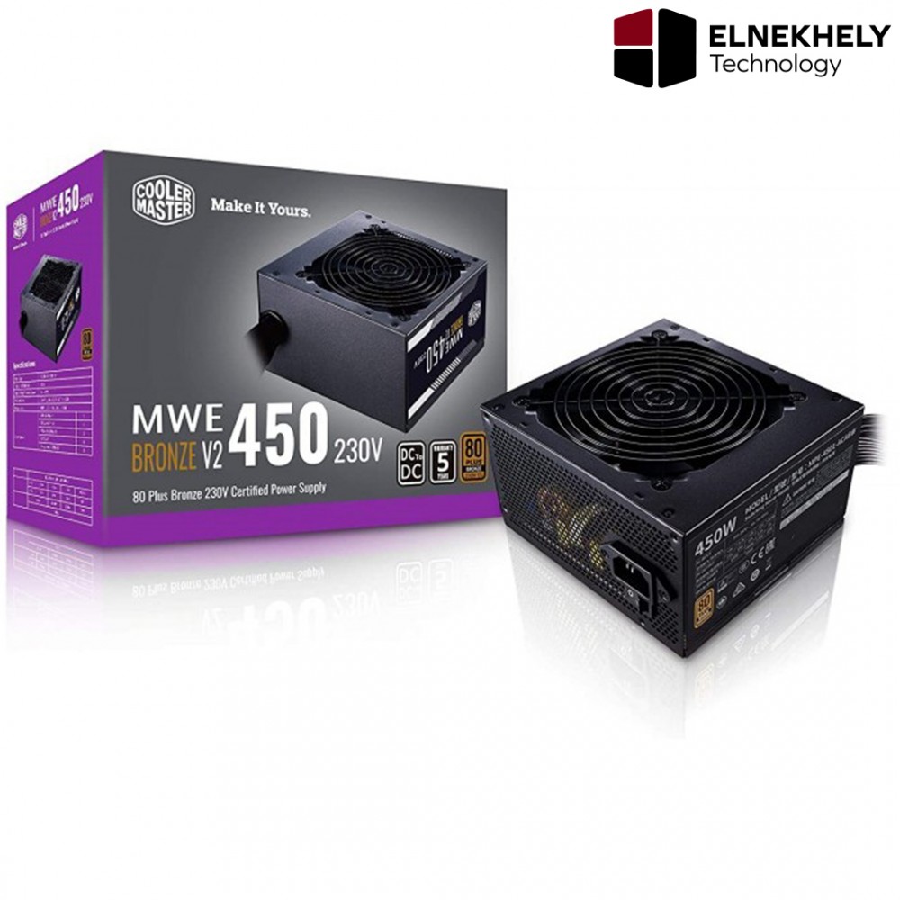 Cooler Master MWE 450W 80+Bronze - V2 230V Power supply - MPW-5502